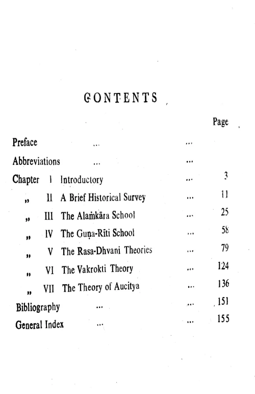 An Outlines of Sanskrit Poetics